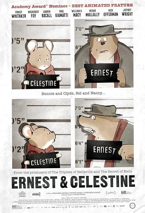 Ernest & Celestine film posteri