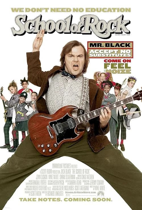 School of Rock film posteri