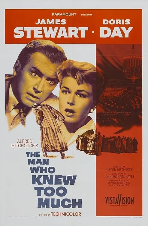 The Man Who Knew Too Much film posteri