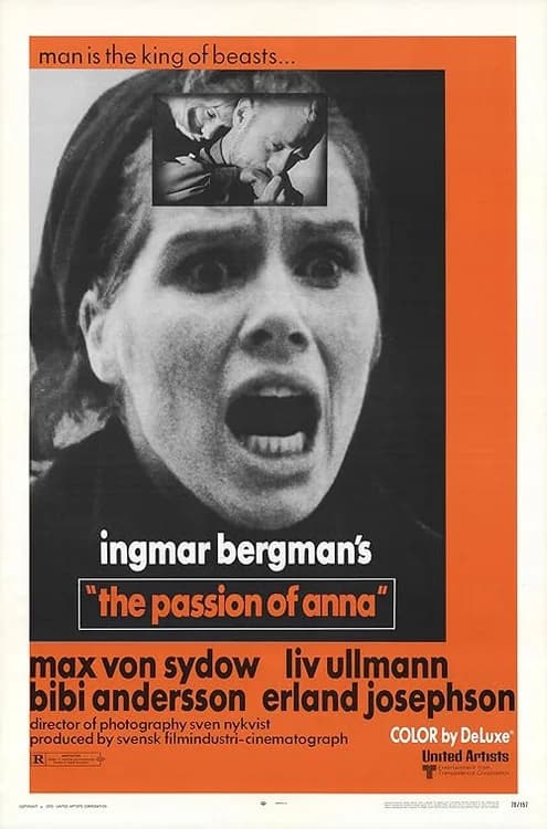 The Passion of Anna film posteri