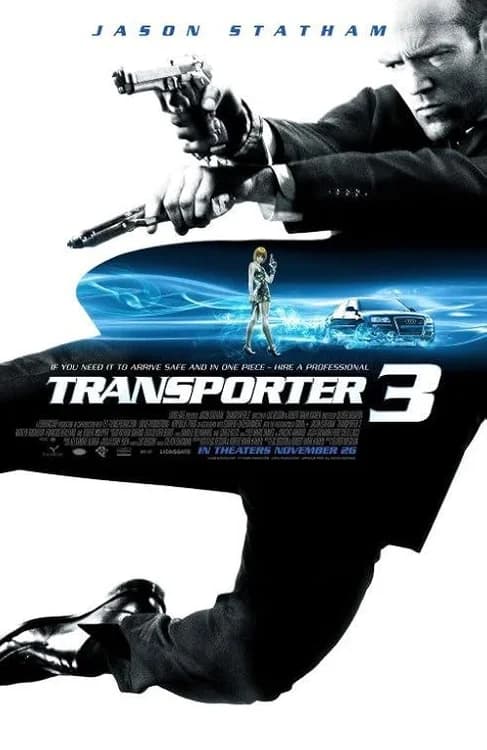 Transporter 3 film posteri