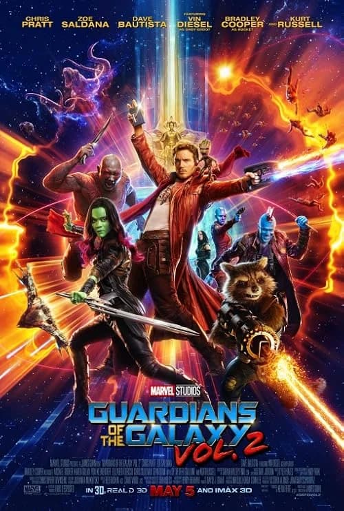 Guardians of the Galaxy Vol. 2 film posteri